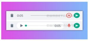 pause whatsapp voice
