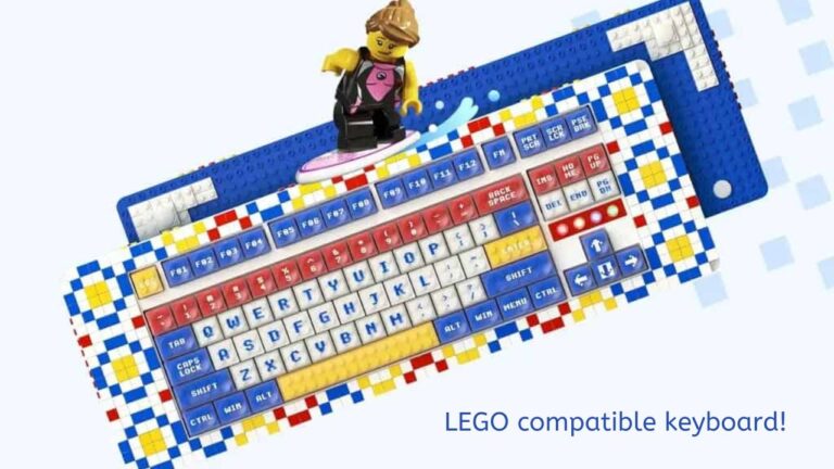 Lego-Compatible Mechanical Keyboard
