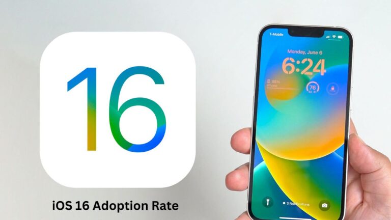 iOS 16 Adoption Rate