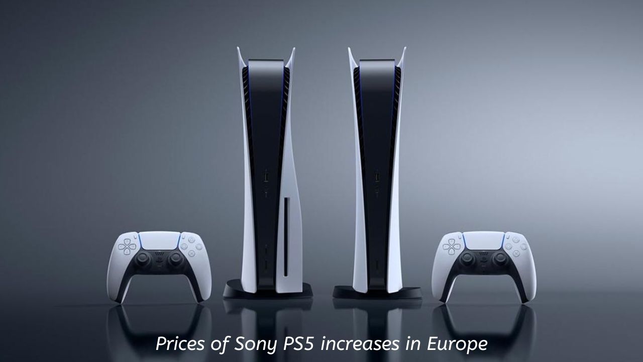 Sony PS5 price in europe